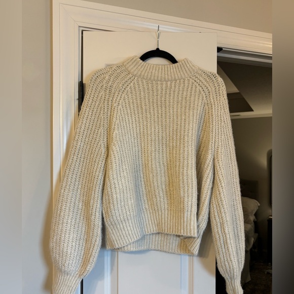 Mock Turtleneck Pullover Sweater - Picture 1 of 2